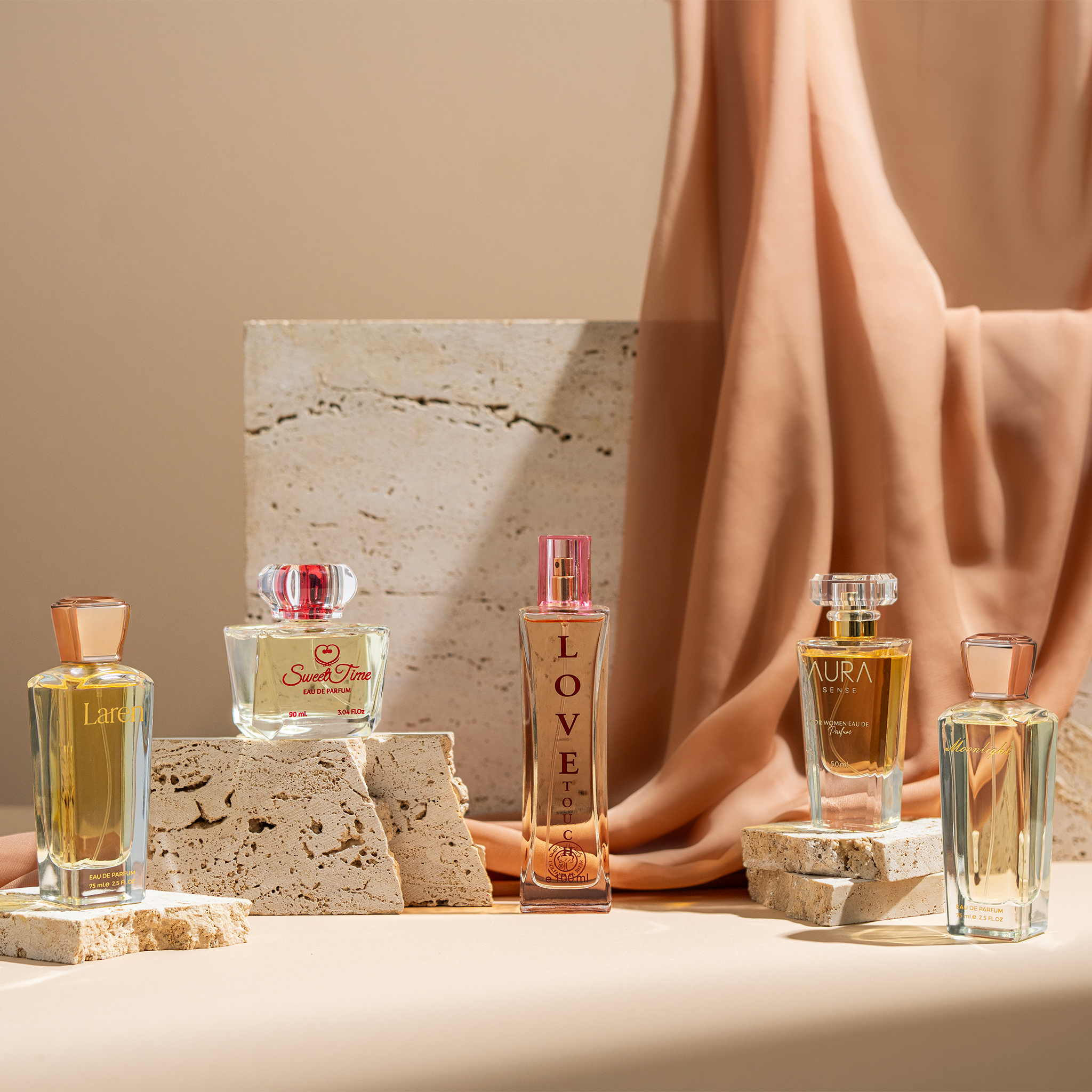 باقة الدرة - 5 عطور نسائية