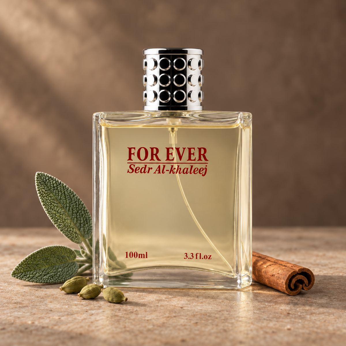 عطر فور إيفر رجالي 100 مل مع المريمية والهيل والقرفة