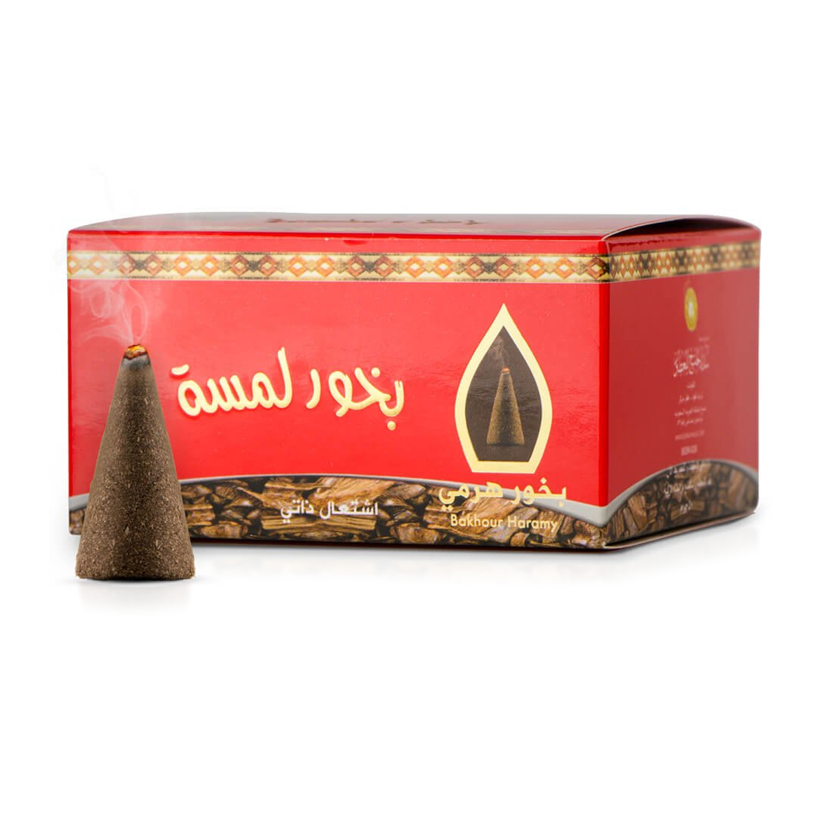 بخور لمسة هرمي 50 جرام - سدر الخليج للعطور
