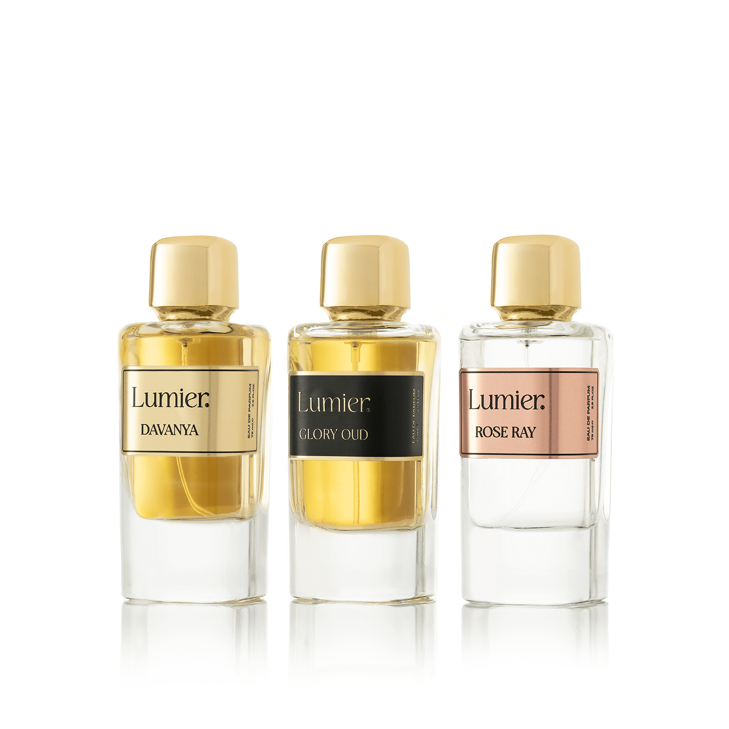 باقة التألق - 3 عطور فاخرة