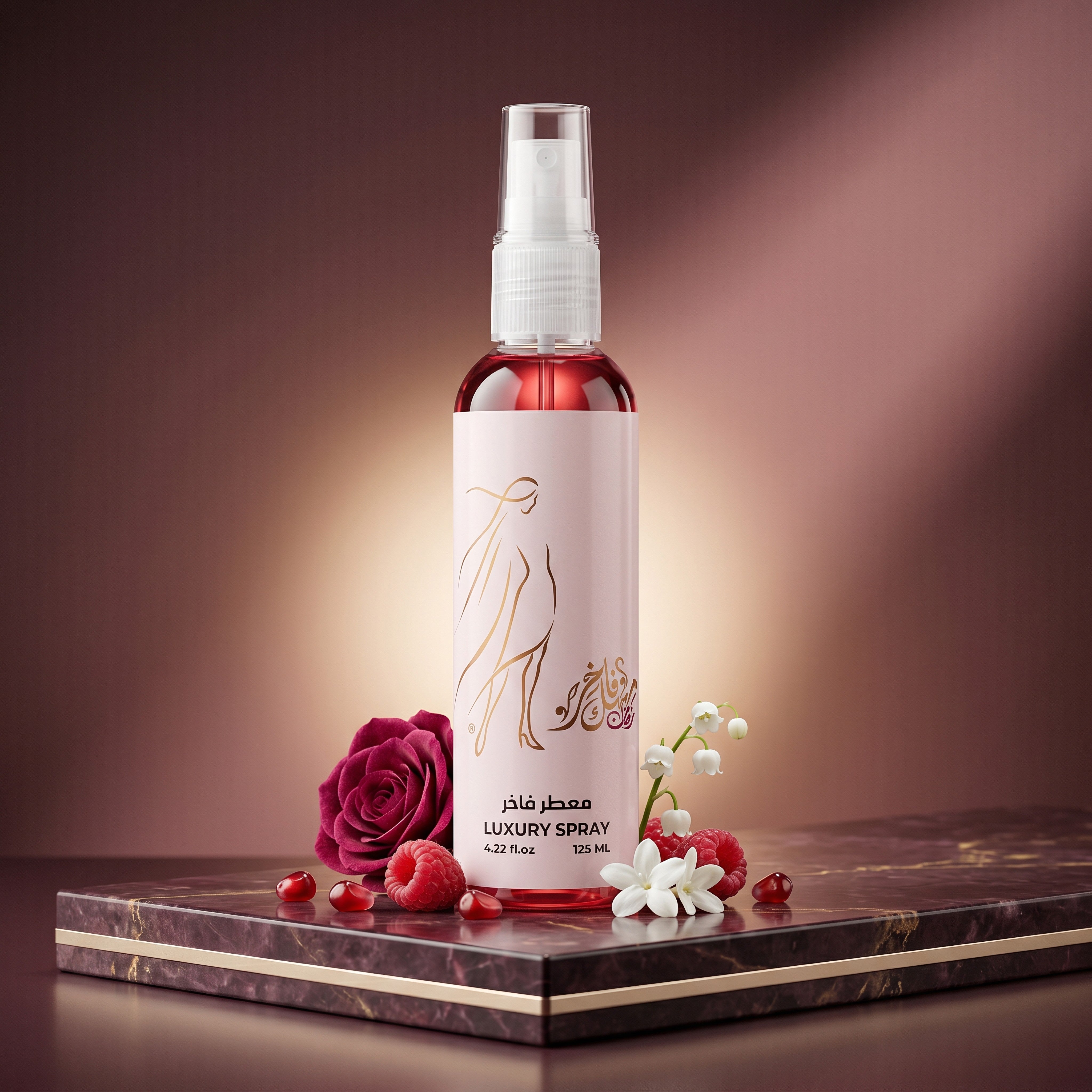 Musk Fakher Rumman Luxury Spray - 125 ml
